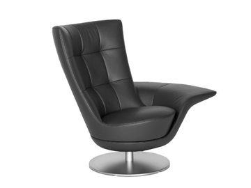 DS-262 SWIFT - Swivel leather armchair with armrests by de Sede - view 3